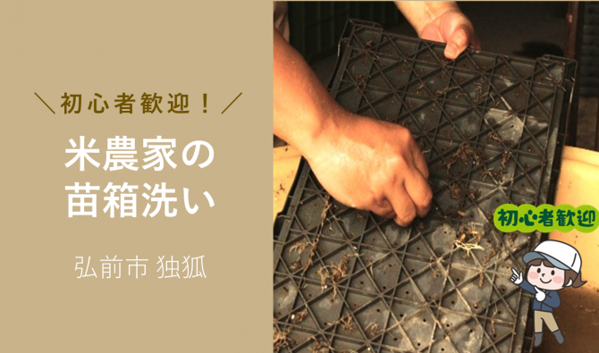 「「ヤマウチファームさん /苗箱洗い」5月のお仕事カレンダー」のサムネイル
