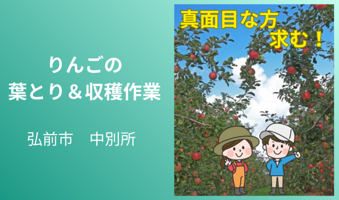 「「 髙谷節夫 さん」弘前市 りんご園地作業全般  9月お仕事カレンダー」のサムネイル