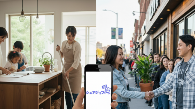 「【11/4新サービス開始！】並び代行・家事代行を頼みたい方へ。シェアジョブの「依頼方法」を画面付きで徹底解説！」のサムネイル